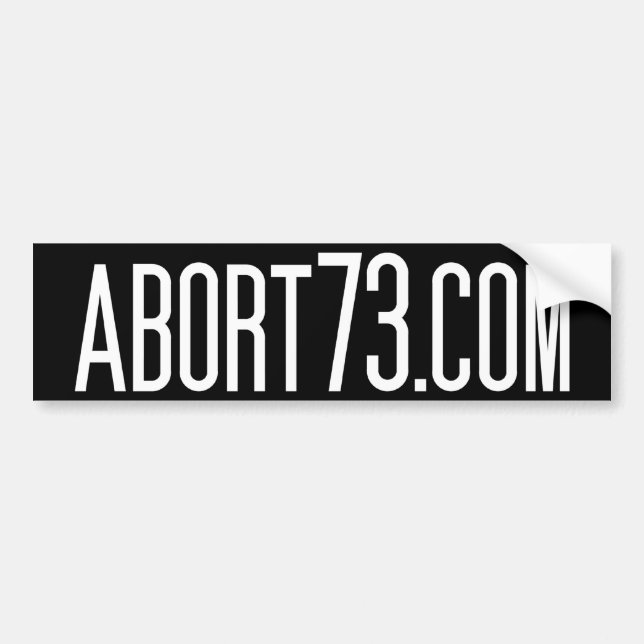 Abort73.com Bildekal (Framsidan)