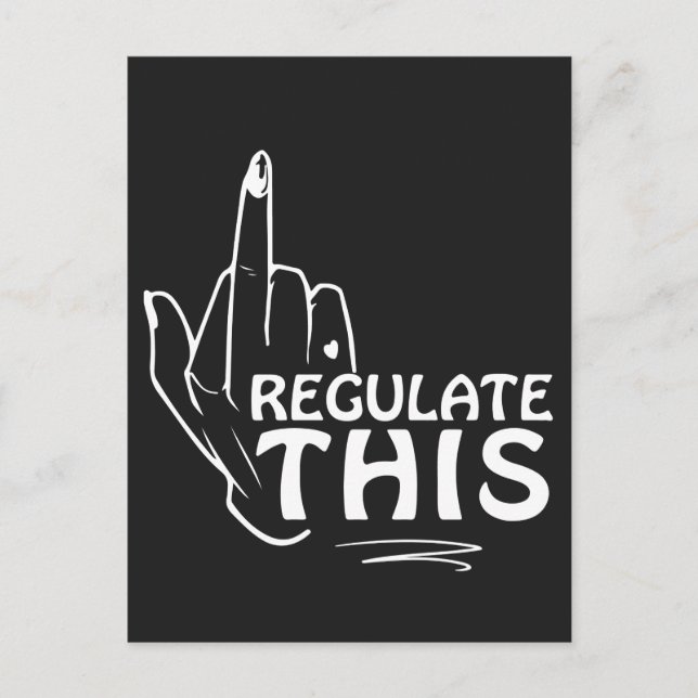 Abort är hälso- och sjukvård, kvinnlig konst, abor vykort (Framsida)