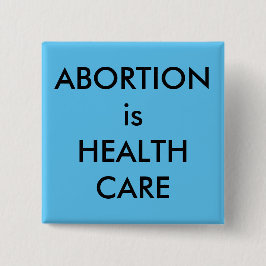 Abort är svart text på himlar blå knapp