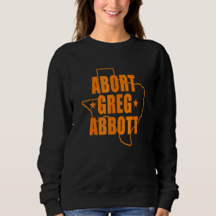 Abort Greg Abbott Texas Karta T Shirt