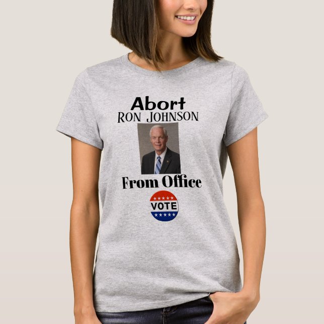 Abort Ron Johnson T-Shirt (Framsida)
