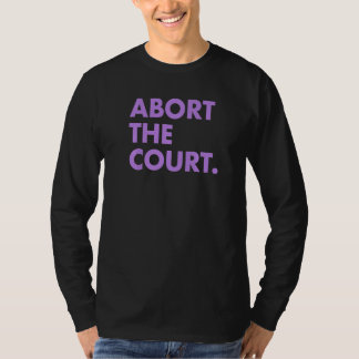 Abort The Court Lavender T Shirt