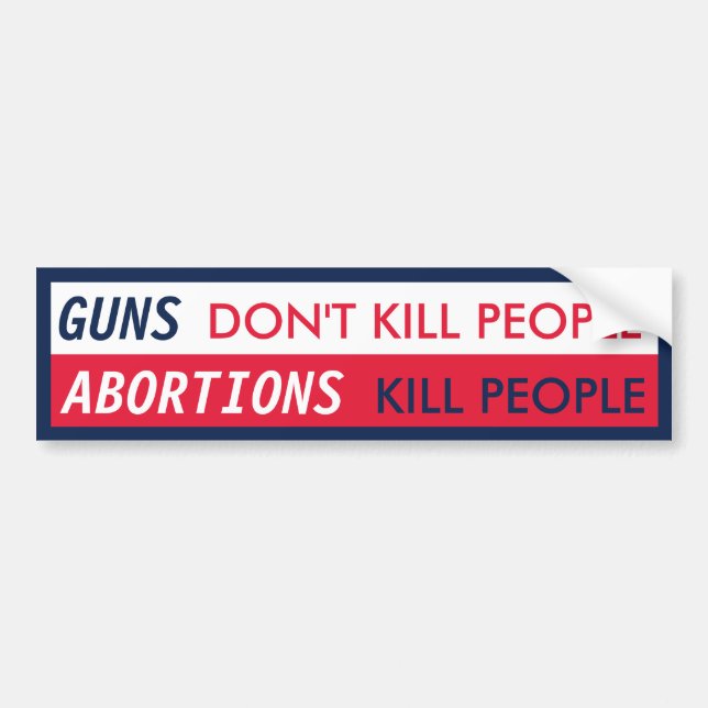 ABORTdödafolk Bildekal (Framsidan)