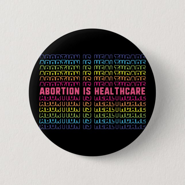 Abortion är ett hälsofrämjande val knapp (Framsida)