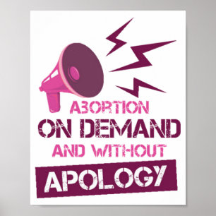 Abortion på begäran och utan ursäkt poster