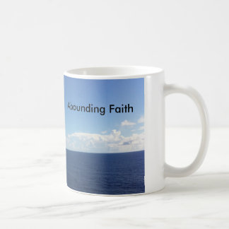 Abounding Faith Mugg Ocean