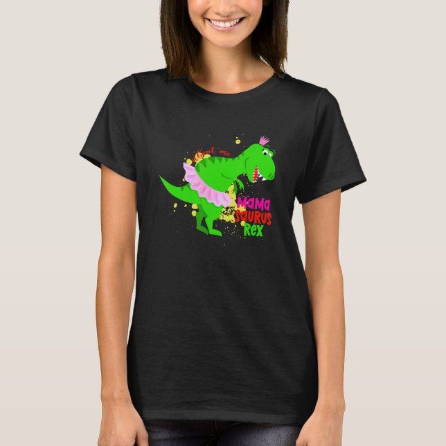 About Me MAMA SAURUS REX T Shirt (Framsida)