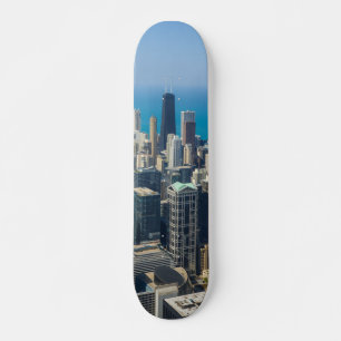 Above Chicago Old School Skateboard Bräda 18 Cm
