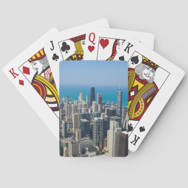 Above Chicago Spel Kort (Baksidan)