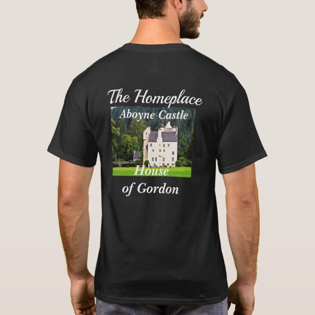 Aboyne Castle - House of Gordon Tee Shirt (Baksida)
