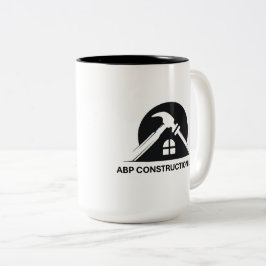 ABP Construction Business Logotyp Mugg