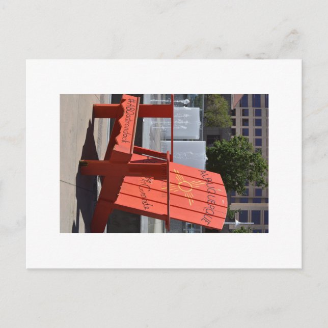 ABQ-ordförande Helg Vykort (Framsida)