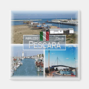 ABR007 PESCARA - Abruzzo - Italien - Fridge Magnet