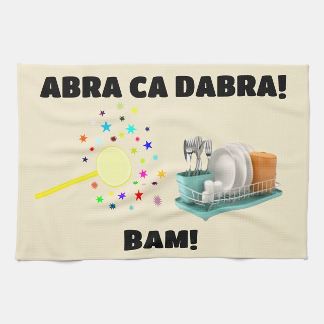 Abra Ca Dabra Bam Kökshandduk (Horisontell)