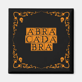 Abracadabra Magic Ord 2 Inch Square Magnet