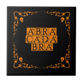 Abracadabra Magic Ord Ceramic Tile Kakelplatta