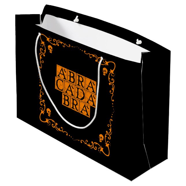 Abracadabra Magiskt Ord Presentpåse (Baksidan Vinklad)