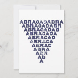 Abracadabra [mörkens inverterade triangel]