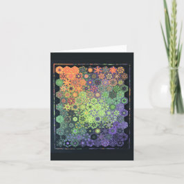 Abracadabra Quilt Personlig Välkomstkort Helgkort