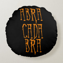 Abracadabra Round Pillow Rund Kudde