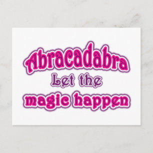 Abracadabra Vykort