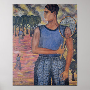 Abraham Ángel, Tennis Player Poster
