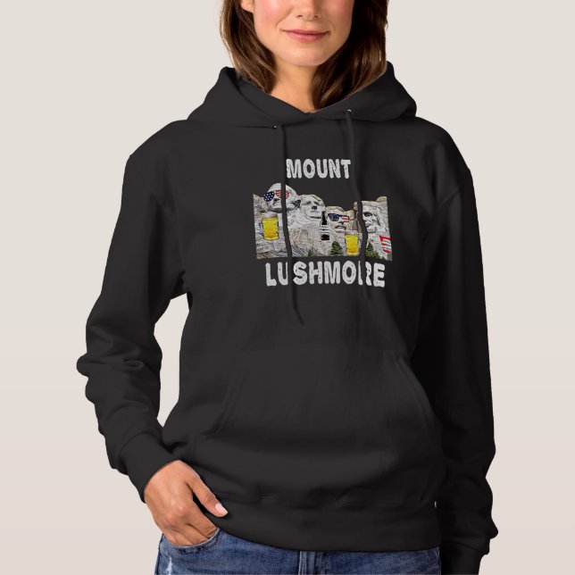Abraham Drinkin Ben Drankin Mount Rushmore Usa 2 T Shirt (Framsida)