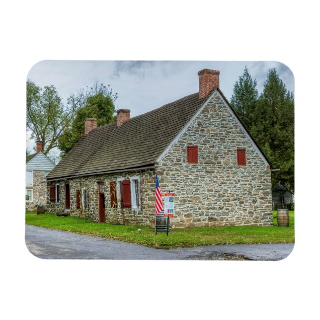 Abraham House Magnet (Horisontell)