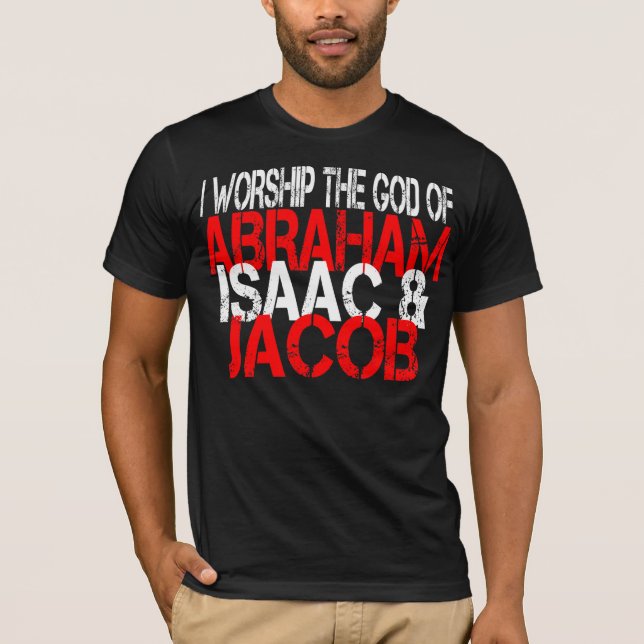 Abraham, Isaac & Jacob T-shirt (Framsida)