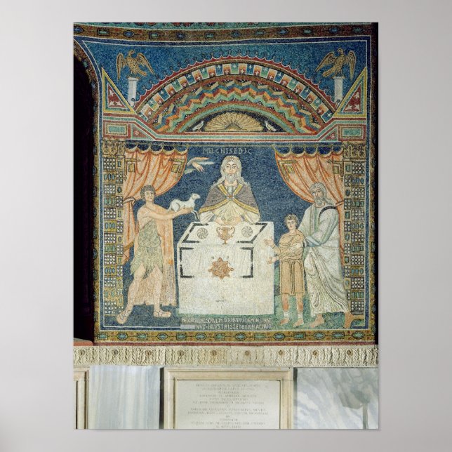 Abraham, Isaac och Melchisedech Poster (Framsidan)