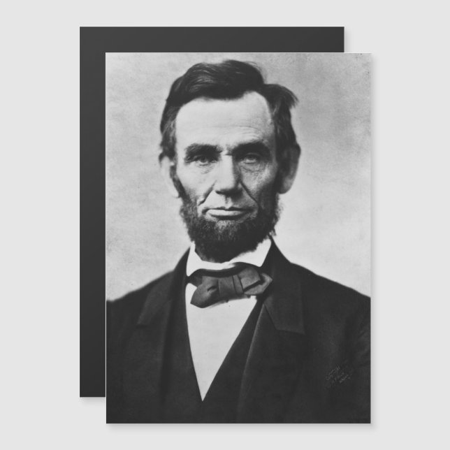 Abraham Lincoln: 16:e Amerikas president (Fram/baksida)