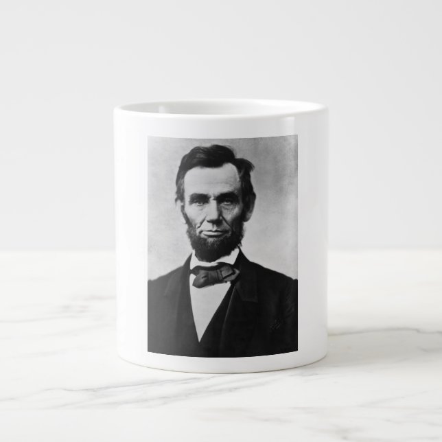 Abraham Lincoln: 16:e Amerikas president Jumbo Mugg (Framsidan)