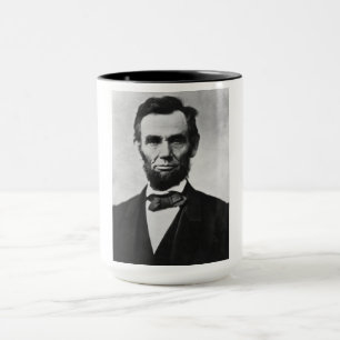 Abraham Lincoln: 16:e Amerikas president Mugg