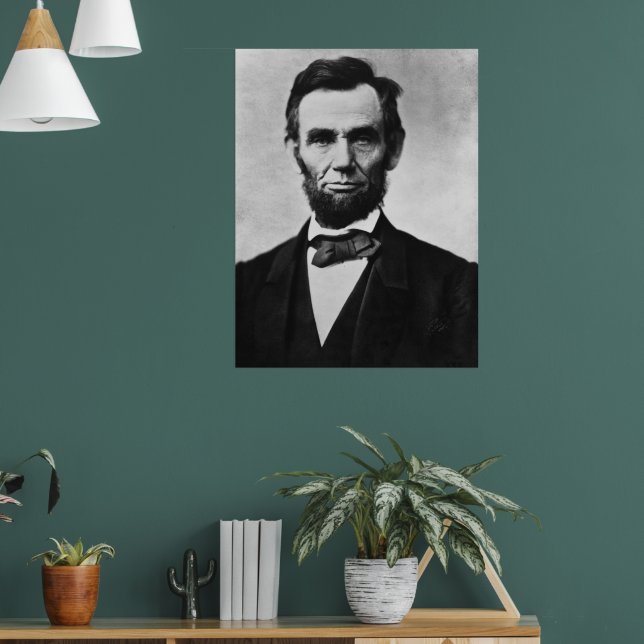 Abraham Lincoln: 16:e Amerikas president Poster (Vardagsrum 1)