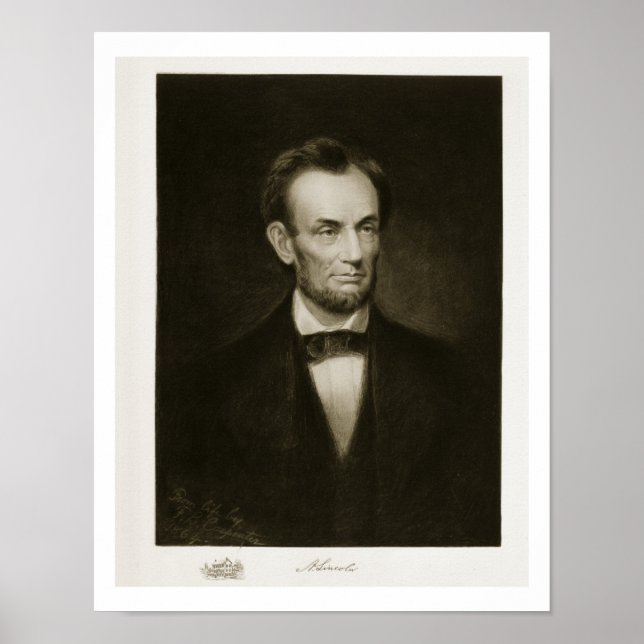 Abraham Lincoln, 16:e president i United Stat Poster (Framsidan)