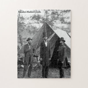 Abraham Lincoln 16:e presidenten i Amerika. Pussel