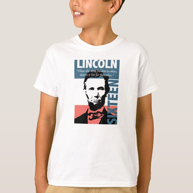 Abraham Lincoln 16:e presidenten Tröja (Framsida)