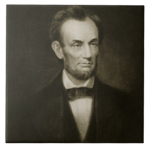 Abraham Lincoln 16th president av den eniga Kakelplatta