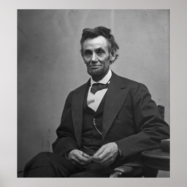 Abraham Lincoln 1865 Poster (Framsidan)