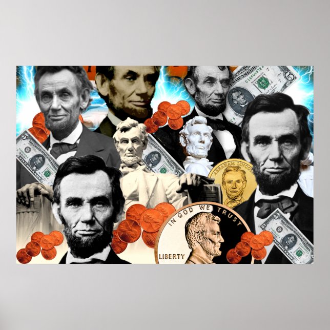 ABRAHAM LINCOLN (2) POSTER (Framsidan)