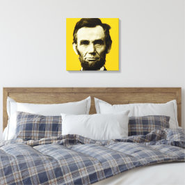 Abraham Lincoln 3 Canvastryck