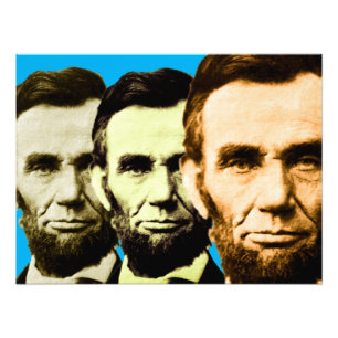 Abraham Lincoln 3 Plus Fototryck