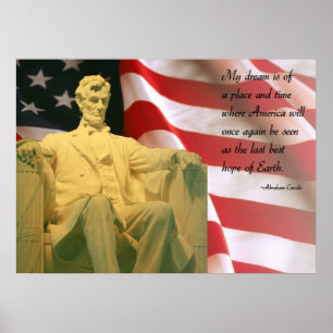 Abraham Lincoln affisch