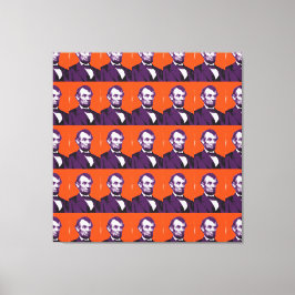 Abraham Lincoln alt Canvastryck