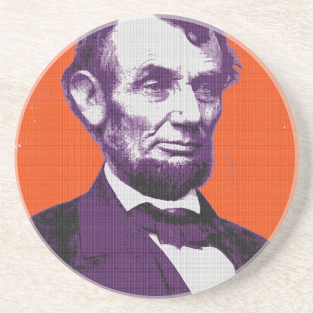 Abraham Lincoln alt Underlägg (Framsidan)