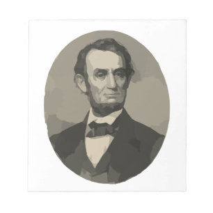 abraham lincoln anteckningsblock
