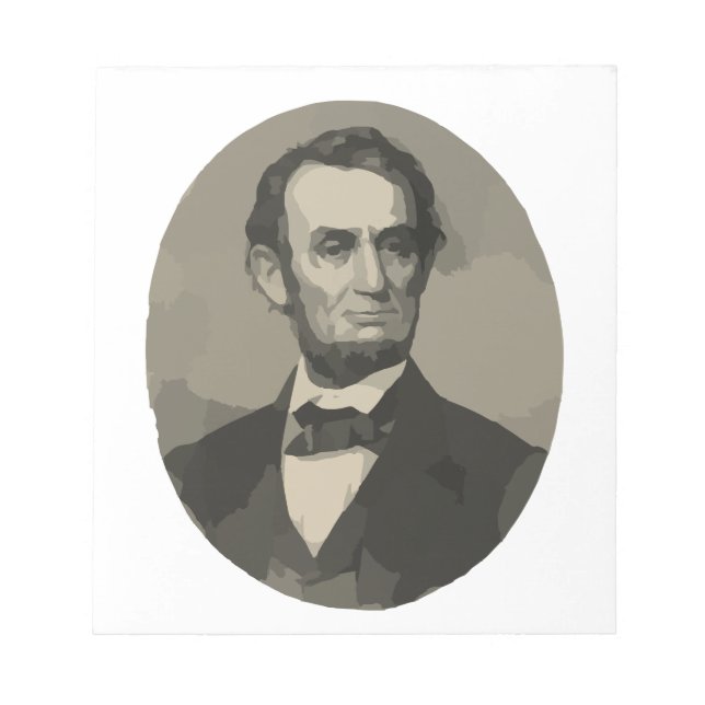 abraham lincoln anteckningsblock (Framsida)