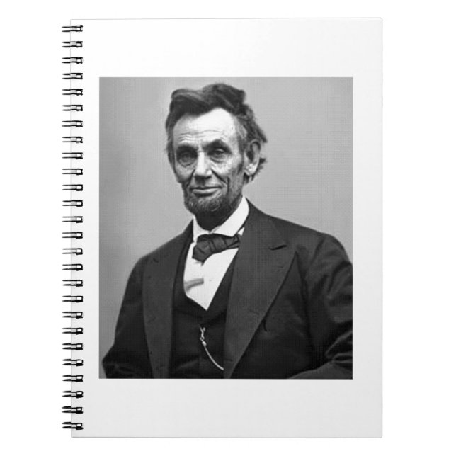 Abraham Lincoln Anteckningsbok (Framsidan)