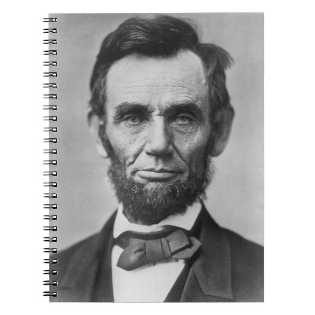 Abraham Lincoln Anteckningsbok (Framsidan)