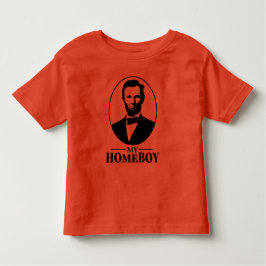 Abraham Lincoln är min Homeboy T-shirt